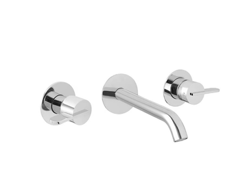 SWING 5920310 - 3 hole wall-mounted washbasin mixer by QD Magistro Lab - view 2